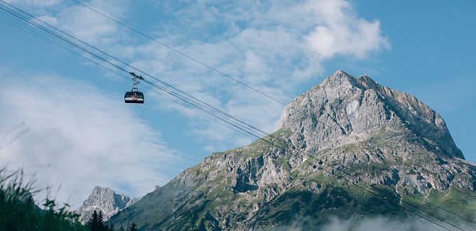 Rüfikopf cable car.