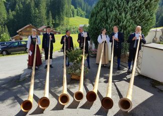 Alphorngruppe Wartherhorn.