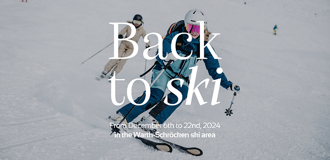 Back to ski.