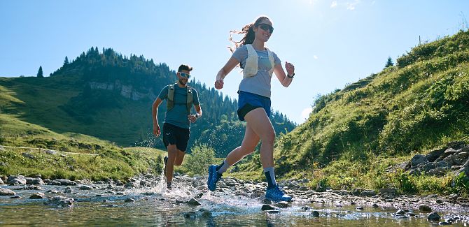 Trail Running - Happiness comes casually while running.