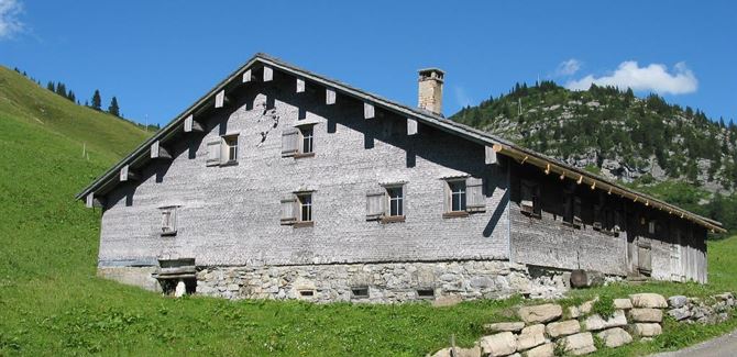 Alpmuseum 'Uf'm Tannberg'.