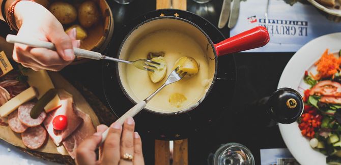 Cheese fondue & wine tasting - Holzschopf