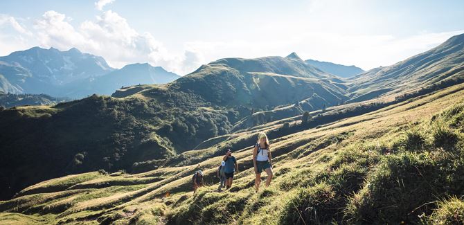 Geführte Wanderung Hochkrumbach - Sonnseite