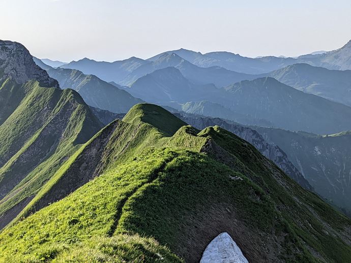 Höfergrat oberhalb des Hauses