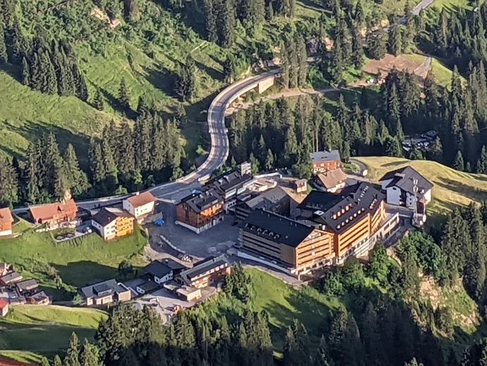 Nesslegg von oben (Höferspitze)