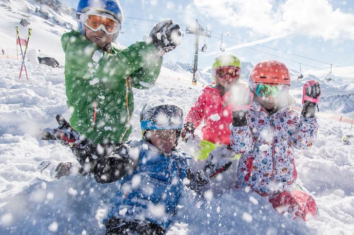 Spaß im Schnee