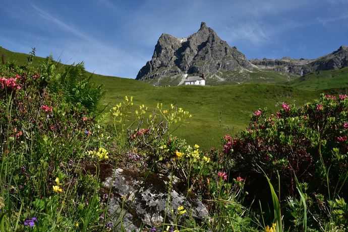 Simmelkapelle mit Widderstein