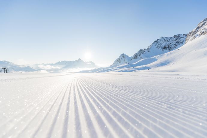 Skipiste von Warth-Schröcken