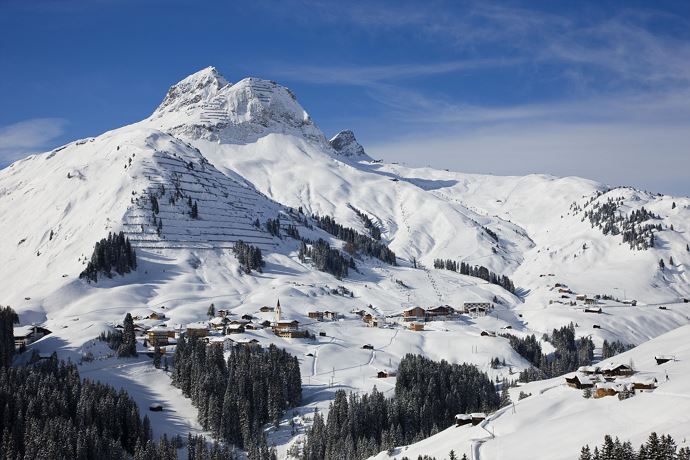 Warth und Schröcken am Arlberg