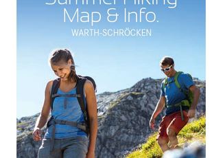 Hiking map Warth-Schröcken